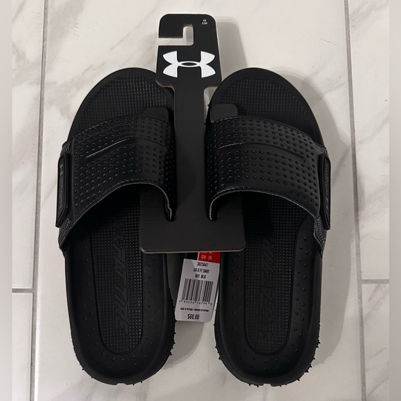 Unisex Under Armour Michelin Wild Gripper Slides Sizes: 8 Male / 9.5 Women - Picture 3 of 8